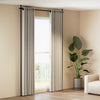 Room Divider Curtain Rod for Apartment No Drilling Required-Black