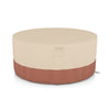 158/181/213 CM Round Patio Furniture Cover-Beige-S
