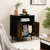 Modern Enclosure Cat Litter Box with Entry-Natural