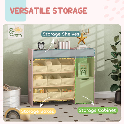 AIYAPLAY Kids Toy Storage in Pink