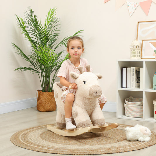 AIYAPLAY Rocking Horse in Beige
