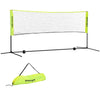 SPORTNOW 3m Badminton Net, Height Adjustable Outdoor Sports Net, with Carry Bag, for Tennis, Pickleball, Volleyball