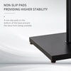 Outsunny Î¦35/38/48MM 18KG Steel Square Parasol Stand Base w/ Adjustable Knob Umbrella Stand Garden Patio Outdoor Home, Black