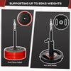SPORTNOW Cable Machine Pulley System with 2 x 5kg Weight Plates, Lat Pull Down System with Loading Weight for Home Gym Biceps Triceps Arm Shoulder Back Training
