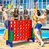 Jumbo 4-to-Score Giant Game Set with Quick-Release Lever-Blue