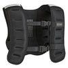 SPORTNOW Weighted Vest, 8 kg Weight Vest with Adjustable Straps, Reflective Strips, Black