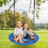 104 cm Saucer Tree Swing with 600D Oxford Fabric-Black