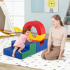 5 Pieces Soft Play Climb and Crawl Playset for 12 Month+ Toddlers-Colourful
