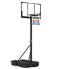 Stepless Adjustable Basketball Hoop with Stable Weighted Base