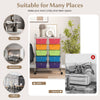 Storage Rolling Cart with 10-Drawer for Tools Scrapbook Paper Organising-Rainbow