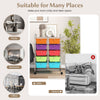 Storage Rolling Cart with 10-Drawer for Tools Scrapbook Paper Organising-Multicolor