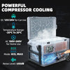 Outsunny 42.5L Compressor Car Fridge Freezer, Camping Refrigerator with App Control, 20â-20â
