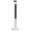 HOMCOM Oscillating Tower Fan Remote Control 3 Speed Modes Cooling Machine White