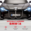 HOMCOM BMW i4 Licensed 12V Kids Electric Ride-On Car, with Remote Control, Portable Battery, Music, Horn, Headlights - Black