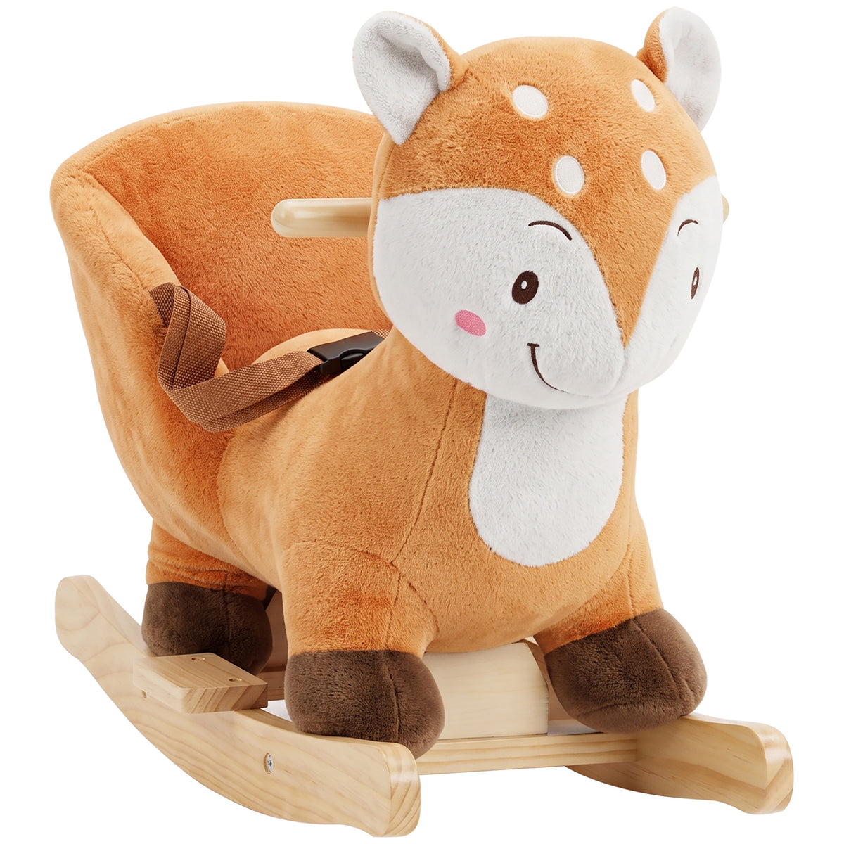 AIYAPLAY Rocking Horse in Brown