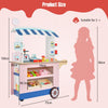 Toy Cart Play Set with POS Machine and Lovely Scale