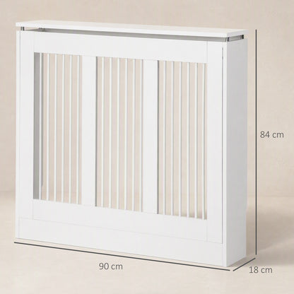 HOMCOM Radiator Cover in White