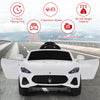 12V Electric Kids Ride On Car for 3+ Years Old Boys Girls-White