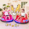 Electric Bumper Car with 360° Spin and Remote Control for Toddlers and Babies-Red