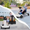 6V Electric Ride on Drift Car for Kids Aged 3-8 Years Old-White