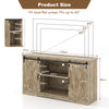 TV Stand with Adjustable Shelves for TVs up to 65 Inches-Grey