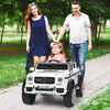 12V Electric Kids Ride On Car with 2 Motors and Remote Control-White