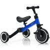 Convertible Balance Bike Kids Trike with Detachable Pedal for 1-4 Years Old Kids-Blue