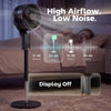 HOMCOM 20 dB Silent Standing Fan for Bedroom, 44