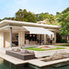 Telescopic Awning Sun Shade Retractable Canopy Sun Shelter for Window Balcony Garden-Beige