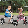 Toddler Tricycle Kids Trike with Adjustable Seat for 1.5-5 Years Old-White