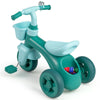 Toddler Tricycle with Limited Steering and Front Storage Basket and Bell-Green