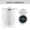 Towel Warmer Bucket Portable Spa Hot Towel Heater-White