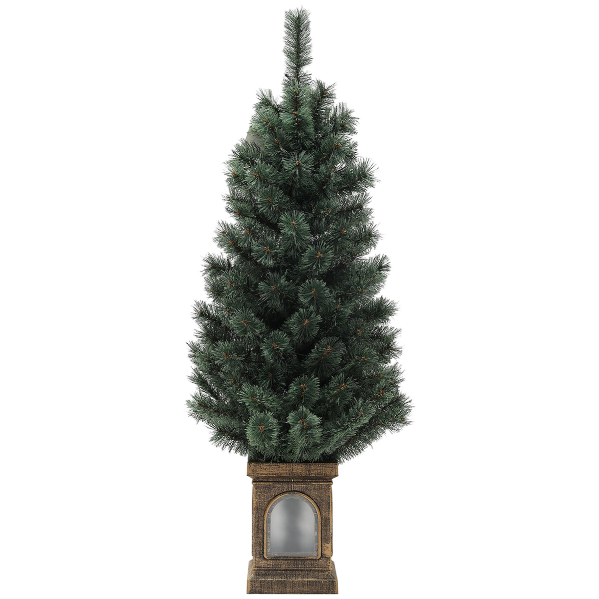 HOMCOM 4ft Artificial Christmas Tree in Green