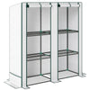 Outsunny Three-Tier Mini Greenhouse - White