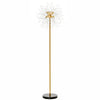 HOMCOM 160cm Dandelion-Crystallite Floor Lamp, with Foot Switch