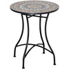 Outsunny Î¦60cm Mosaic Outdoor Patio Table - Green