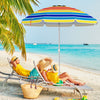 UPF50+ Sun Protection Portable Outdoor Sunshade Parasol-Colourful