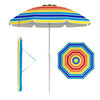 UPF50+ Sun Protection Portable Outdoor Sunshade Parasol-Colourful