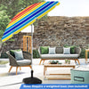 UPF50+ Sun Protection Portable Outdoor Sunshade Parasol-Colourful