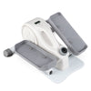Under Desk Elliptical Pedal Exerciser with Forward-White