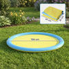 PawHut Dog Splash Pad for Pets Dog Bath Pool Water Game