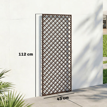 Outsunny Garden Trellis in a Natural Wood Finish