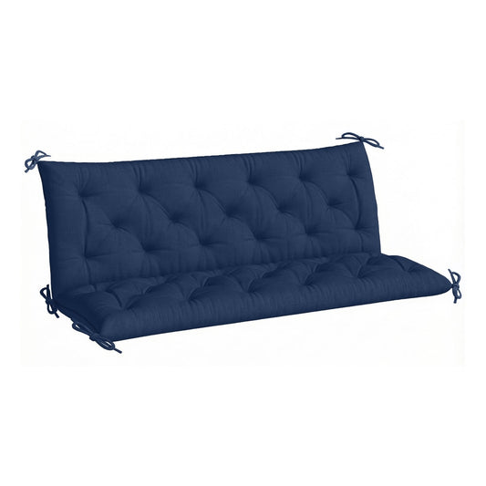 Outsunny 3 Seater Bench Cushion in Dark Blue