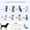 PawHut 70cm Foldable Pet Carrier, with Cushion, for Small Dogs and Cats - Grey