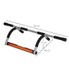 HOMCOM Pull-Up Bar for Doorway, Home Fitness Door Horizontal Push up Bar for Indoor Gym Upper Body Workout, Grey