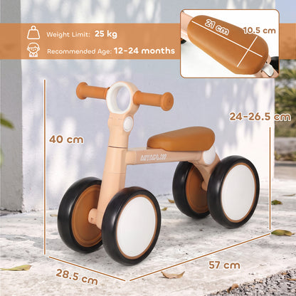 AIYAPLAY Balance Bike in Pink