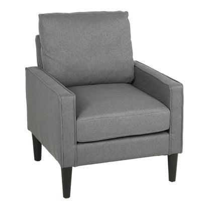 HOMCOM Accent Chair in Dark Grey