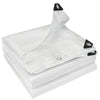 Outsunny 4 x 6m Waterproof Tarpaulin, Heavy Duty 140GSM Tear-Resistant PE Tarp with Reinforced Grommets, UV Protected Cover