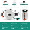 Wall Mounted Hose Reel Retractable Auto Rewind Watering-30+2M