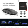 400L Car Rooftop Cargo Box with Security Keys and Dual Side Opening-Black